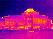 Tower hotel,London,UK,thermogram