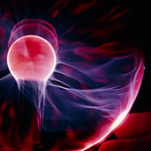 Kirlian plasma globe