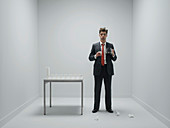 Office stress,conceptual image