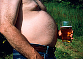 Beer gut