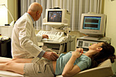 Doppler ultrasound scan