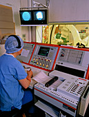 Monitoring system for cardiac catheterization lab
