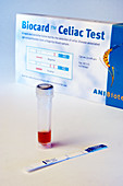 Coeliac disease test kit