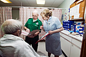 Ambulance patient hand-over