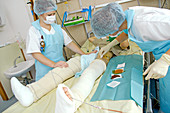 Post-operative care,tendon surgery