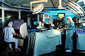 Robotic heart surgery