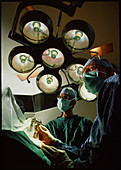 Robot-aided surgery