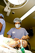 Cochlear implant surgery