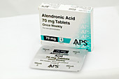 Alendronic acid osteoporosis drug