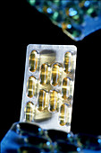 Packaged oil capsules