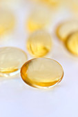 Cod liver oil capsules