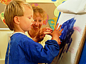 Occupational therapy with young children