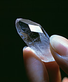 Healing quartz crystal