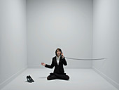 Meditation,conceptual image
