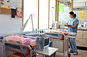 Premature baby ward