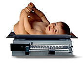 Baby weighing