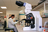 Microbiology laboratory
