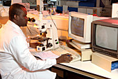 Medical analysis of virus samples