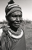 Samburu man,Kenya