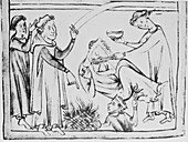 Medieval treatment for fainting