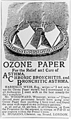 Advertisment for ozone paper