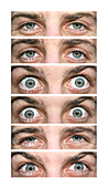 Eye expressions