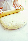 Rolling dough