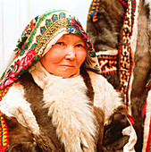 Khanty tribeswoman