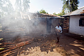 Gathering firewood,Kenya