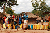 Water collection,Uganda
