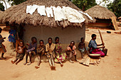 Family hut,Uganda