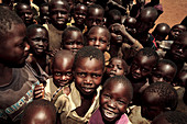 Crowd of children,Uganda