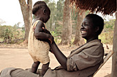 Ugandan mother and child