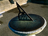 Sundial at Winsor castle