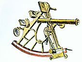 Sextant used for navigation