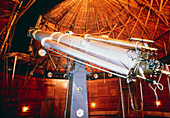 The 24-inch refractor at Lowell Observatory,