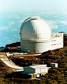 Dome of William Herschel Telescope,Canary Islands