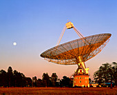 View of Parkes radio telescope,Australia