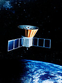 Cosmic background explorer COBE satellite
