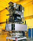 SOHO spacecraft during tests in France