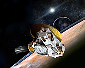 New Horizons spacecraft at Pluto