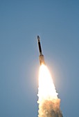 Dawn spacecraft being launched,2007