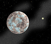 Artwork of the hypothetical Planet 'O'
