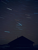 Leonid meteor