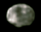 Hubble image of the asteroid Vesta