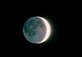 The Earthshine effect on the Moon's surface