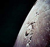 Apollo 17 photo of Eratosthenes crater on Moon