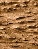 Martian rock layers