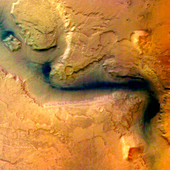 Martian surface