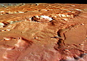 Martian landscape,Solis Planum